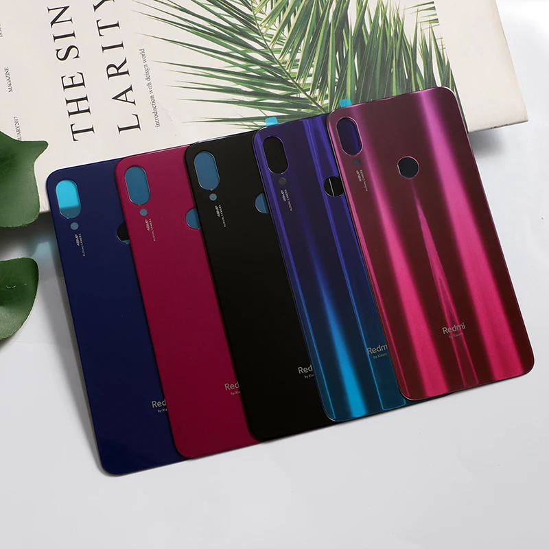 Note7 корпус для Xiaomi Redmi Note 7 батарея дверь стекло задняя крышка мобильный телефон запасные части