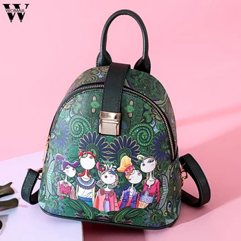 

Women Style Preppy Backpack Female Forest Girls Large Capacity Design School Shoulder Backpack Girls Bags Totes Backpack Women