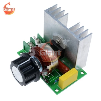 

4000W AC220V SCR Motor Speed Control Regulator PWM Motor Speed Controller Switch Temperature Regulator High Power Drive Module
