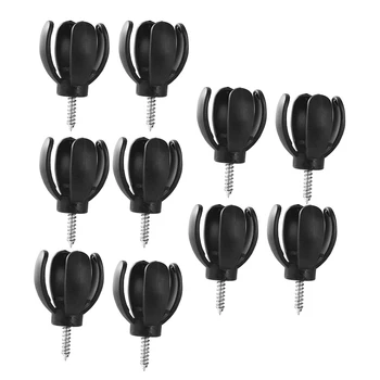 

Hot 10Pcs Golf Ball Pick Up Retriever Grabber Claw Sucker Tool for Putter Grip Professional Golf Accessory