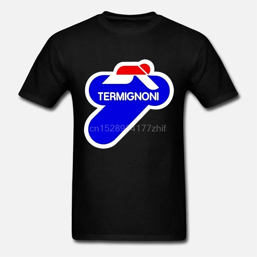 Мужская футболка Termignoni повседневная хлопковая Футболка с круглым вырезом на