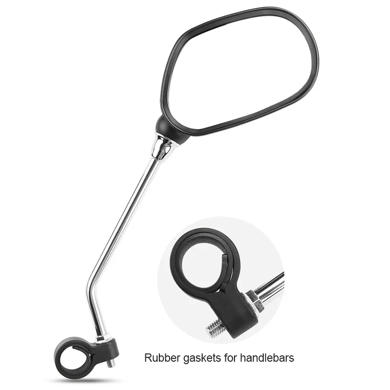 

1pair Bike Rear Mirror Safety Right Left Bicycle Side Rear View Mirror for Cycling FK88