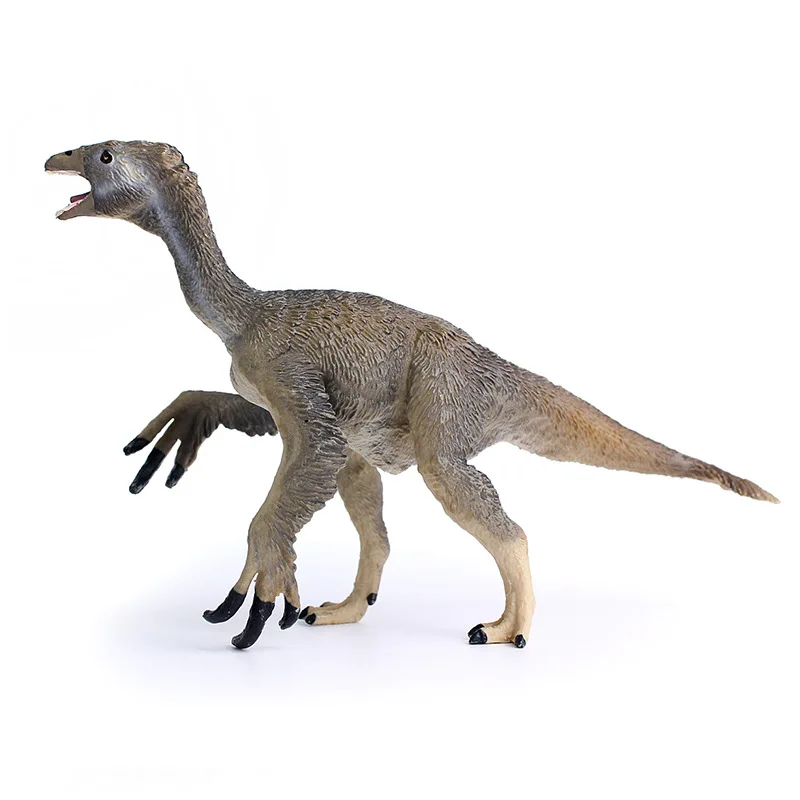 1 шт. серый клюв Твердые Перья Deinonychus ролевые модели Птица Выглядит динозавр игрушки топ дети животное рисунок Необычные Вечерние подарки