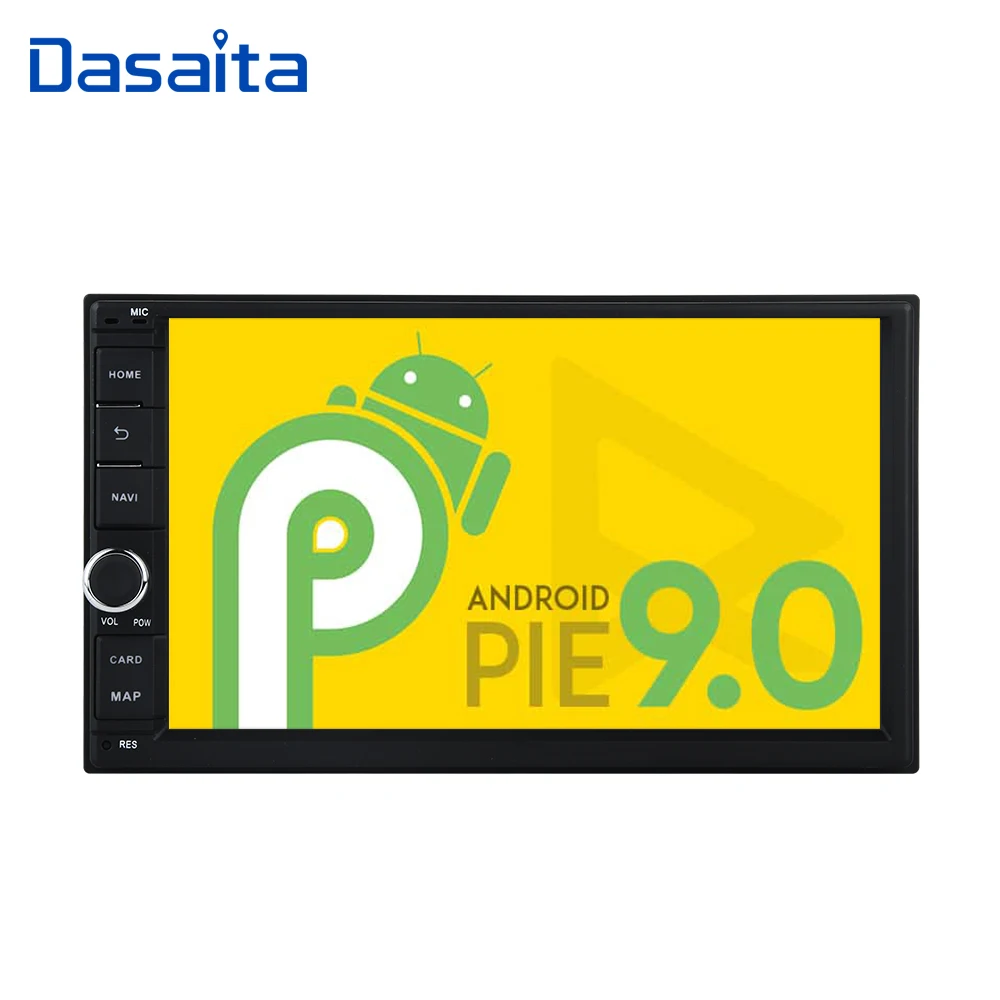 Автомобильный GPS плеер Dasaita 7 &quot Android 9 0 Navi универсальный 2 DIN с 2G + 16G