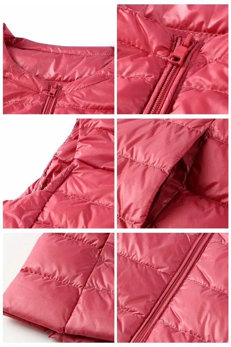 NewBang Brand 6XL 7XL Large Size Waistcoat Women's Warm Vest Ultra Light Down Vest Women Portable Sleeveless Winter Warm Liner