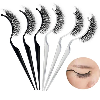 

3Pcs/set Plastic Magnetic Eyelash Display Stand Grafting Bracket Panel Try-on Effect Auxiliary Eyelashes Holder Board Tools