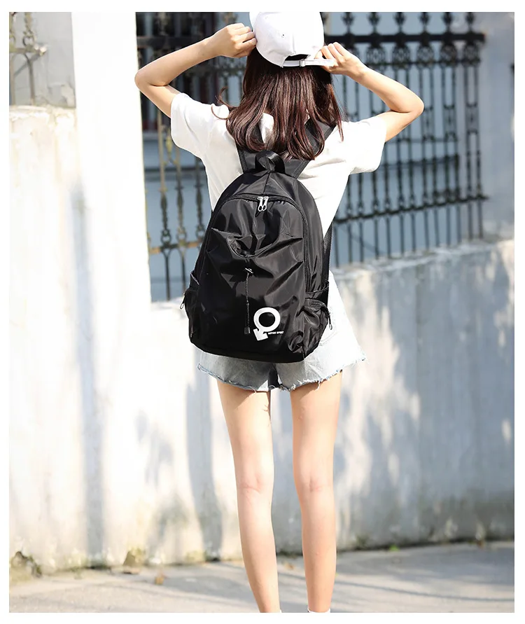 AOTIAN стиль рюкзак женский стиль водонепроницаемый нейлон крутая модная сумка Многофункциональный повседневный рюкзак большая сумка 1082
