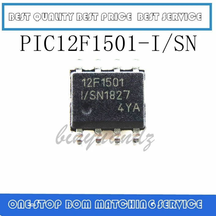 20 шт PIC12F1501 PIC12F1501-I/SN SOP-8