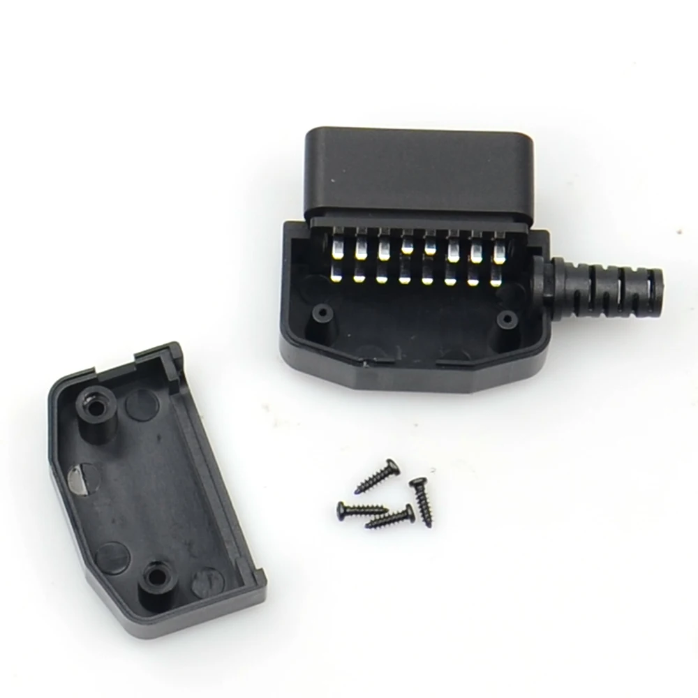 OBD2 Connector 16 Pin Automobile Female Socket