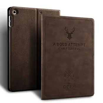 

Retro Pattern PU Leather Case For Apple iPad 10.2 2019 Smart Stand Cover For iPad 7 7th A2200 A2198 A2232 Tablet Case+ film pen