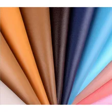 ナパパターン合成皮革 Pu レザーファブリック人工合成皮革生地 DIY バッグソファ装飾縫製材料(China)