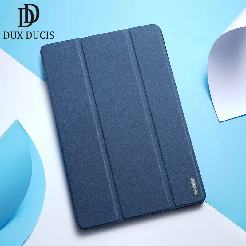 

For Samsung Tab A7 2020 Dux Ducis Trifold Smart Sleep Flip Leather Tablet Sleeve with Pencil Holder Drop Shippping
