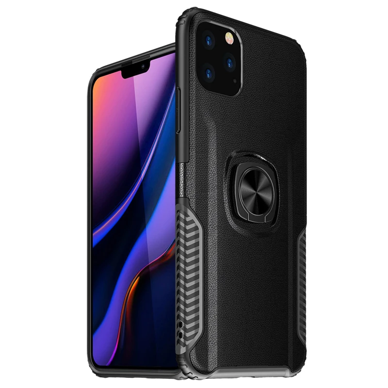 

For iPhone 11 iPhone 11 Pro iPhone 11 Pro Max cover PC+TPU hard phone case Shockproof Anti-knock Kickstand Protective
