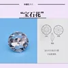 50pcs/lot Crystal Diamante Rhinestone Buttons for Clothes Round Sewing Crystal Sofa Buttons Crafts Home Decor 18/20/25/mm 3