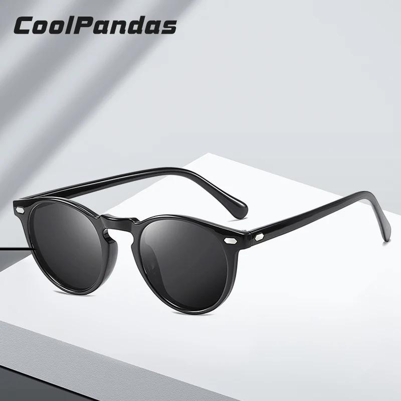 CoolPandas брендовые маленькие круглые ультралегкие солнцезащитные очки