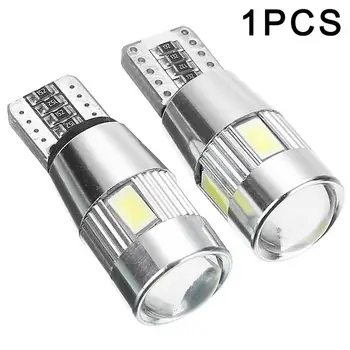 

1pcs T10 5630 6LED Bulb Super Bright Car Turn Signal Light Width Indicator Lamp License Plate Parking Reverse Brake Lamp