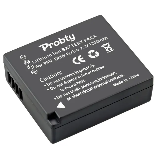 Batteria Compatibile Per Panasonic Lumix DMC-GF6, GX7 - Sostituta DMW-BLG10, 940 MAh - Foto 4