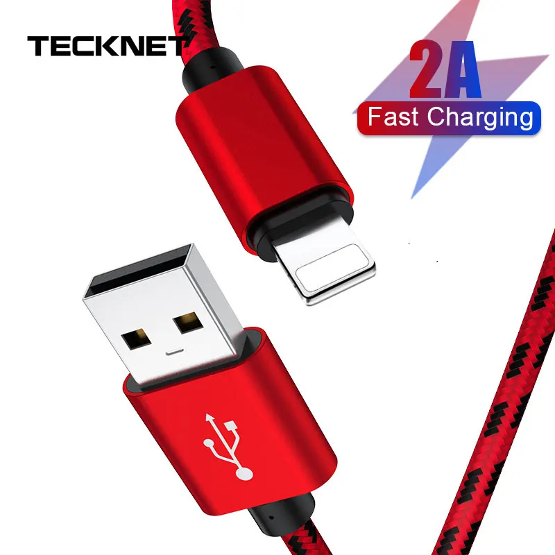 

TeckNet Charger Cable Micro Usb Cable For iphone 11 USB Type C Fast Charging Adapter Charger Wire For Samsung Huawei Xiaomi Cord