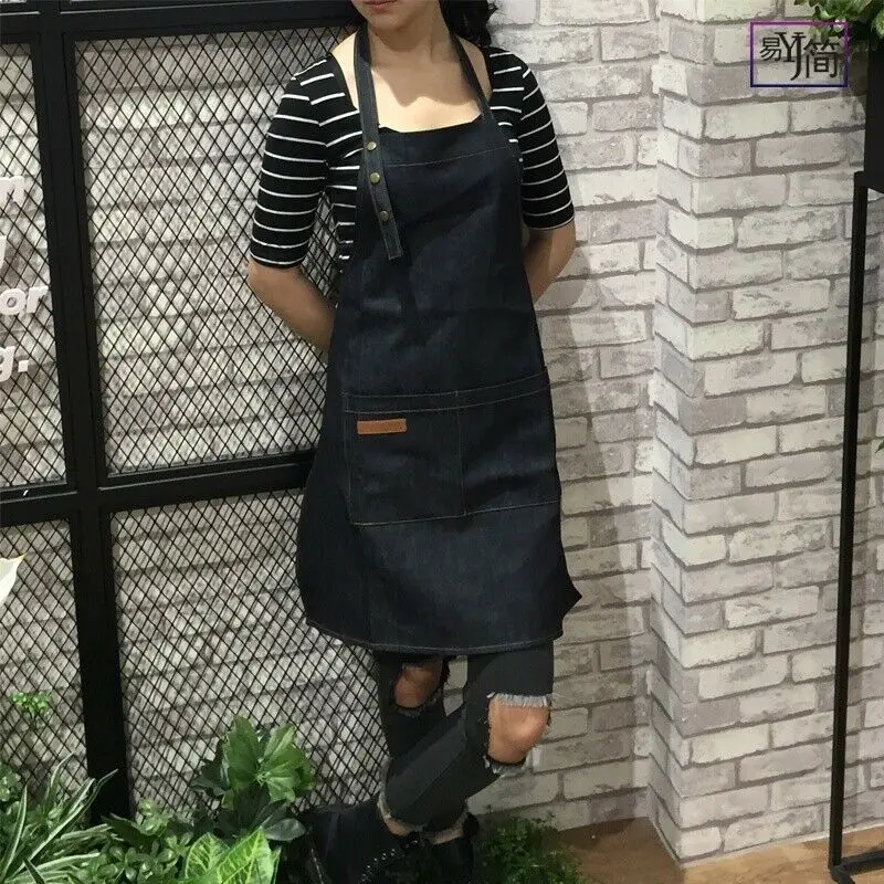 Pure Color Cooking Kitchen Apron For Woman Men Chef Waiter Cafe Shop BBQ Hairdresser Aprons Bibs Kitchen Accessory Dropshipping