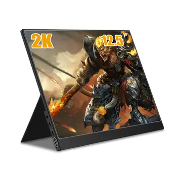 

12.5 inch 2K LCD monitor HDR ultra slim LCD display for Mac/PC/smart phone/PS4 Pro/XBOXONE