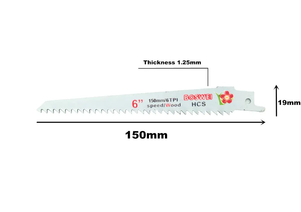 Акция, 2 шт. 6 ''/150 мм лезвия для лобзика, Сабельная пила для резки дерева, Деревообрабатывающие инструменты, аксессуары для электроинструмента