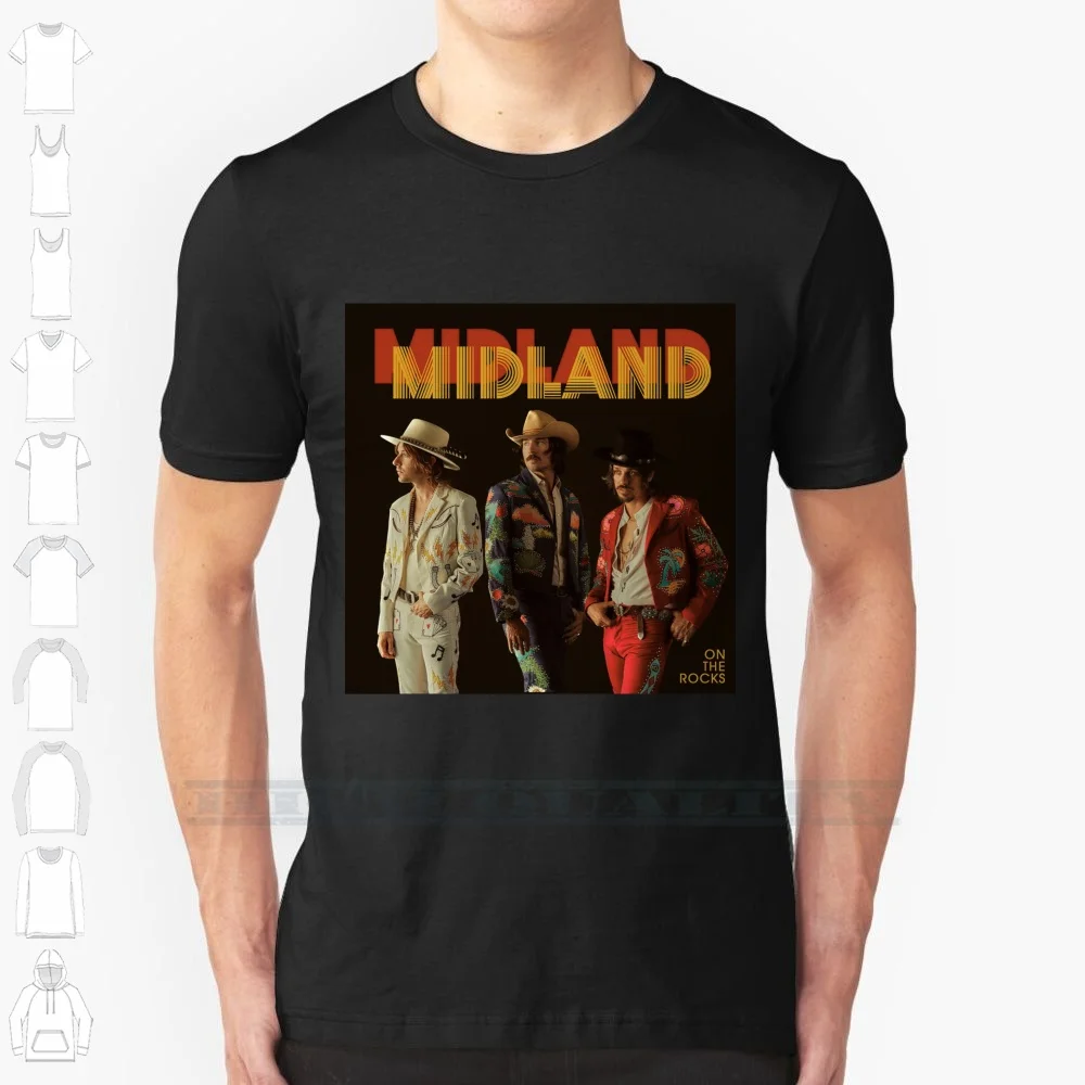 Midland Tour 2019 2020 On The Rocks Mendikbud Custom Design Print For Men Women Cotton New Cool Tee T Shirt Big
