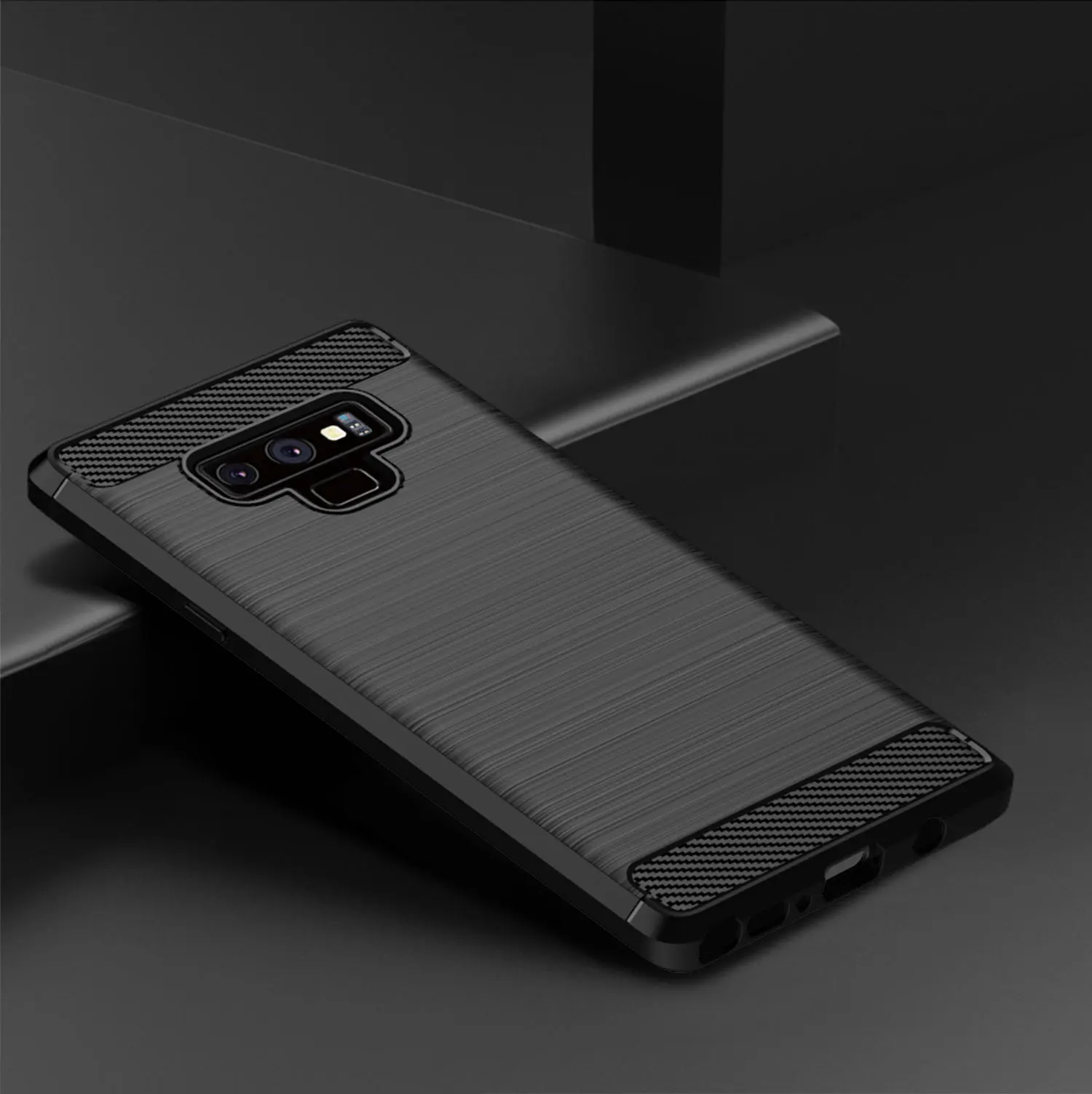 Мягкий чехол из углеродного волокна для телефона Samsung Galaxy Note 8 9 10 Lite Plus 20 Ultra 7 FE Fan