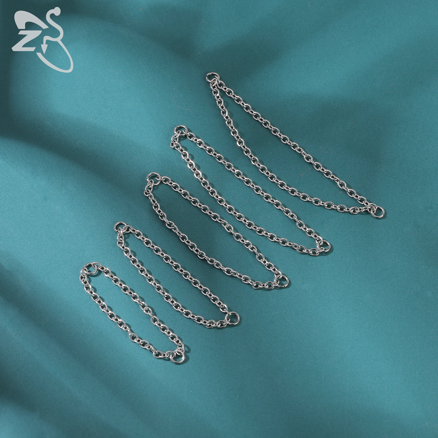 Piercing Jewelry Body Piercing Jewelry Body Jewelry Ear Piercing Jewelry Body Piercing Earrings Metal Jewelry Nose Studs 1 Piece 17-50MM Stainless Steel Nose Stud Chain Ear Helix Cartilage Tragus Piercing Tassel Double Layers Chains
