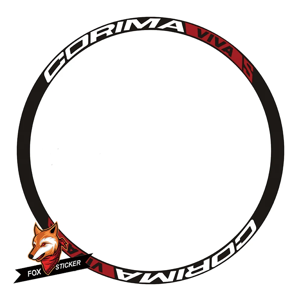 700c Road Bicycle Carbon Wheelset Sticker 30/38/40/50/55/60/80/88mm Brand Road Bicycle Wheels Sticker