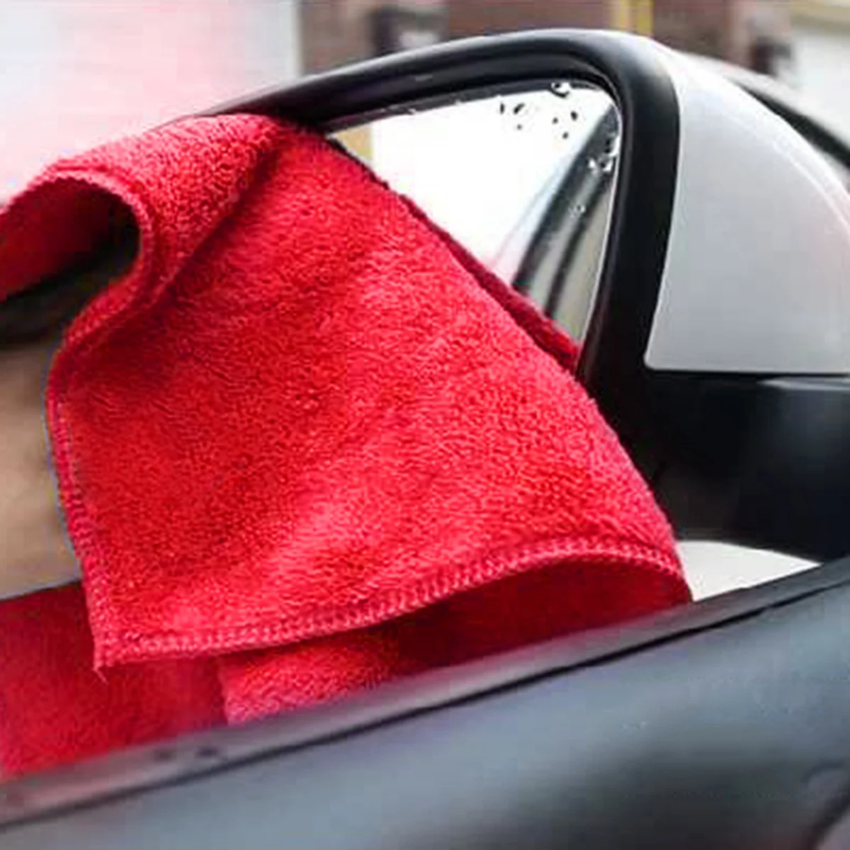 24 p/50cs Автоматическая мочалка из микрофибры, моющаяся ткань, моющее полотенце, моющая тряпка для автомобиля, Швабра для тела, лобовое стекло, декор интерьера