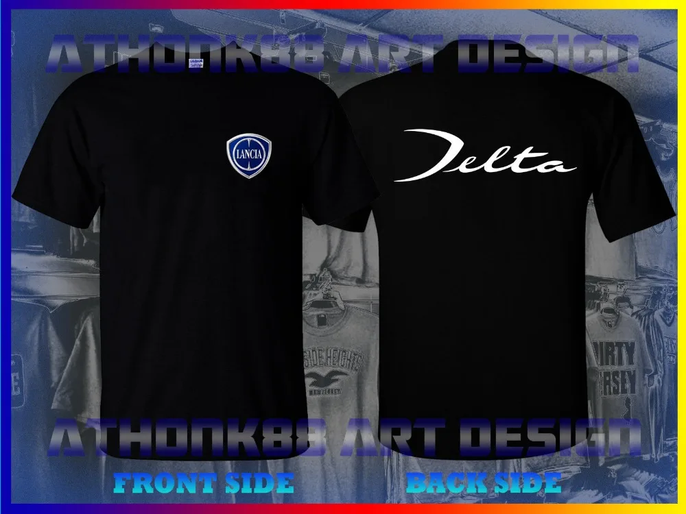 Summer Fashion Teen Lancia Delta Hf Integrale Newest 2019 Men Double-sided Harajuku Funny Casual Printed Tee Shirts | Мужская одежда