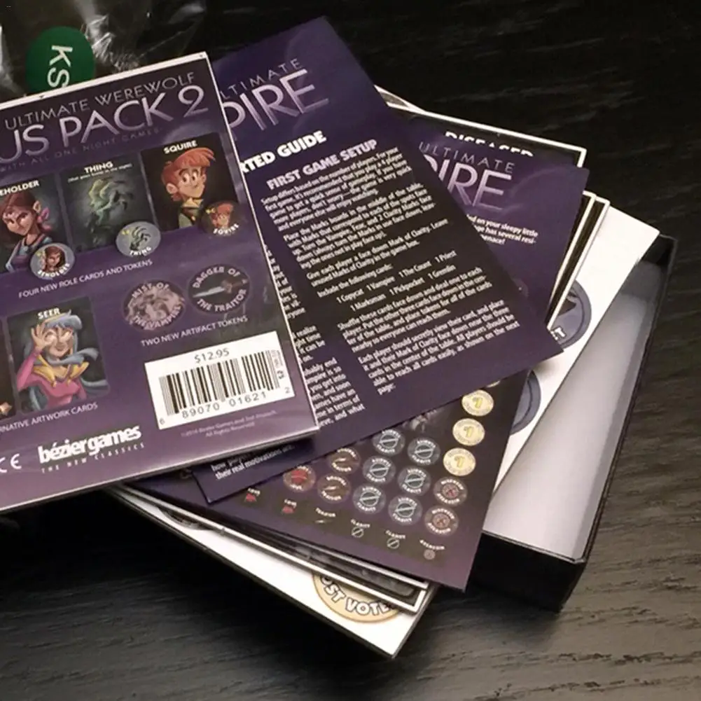 Английские карты Таро настольная игра One Night Ultimate Vampires Oracle настольная игра s для вечерние игральные карты развлечения