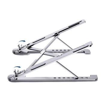 

Laptop Stand Bracket Mount Foldable Portable Holder Cooling Rack Aluminum Alloy NK-Shopping