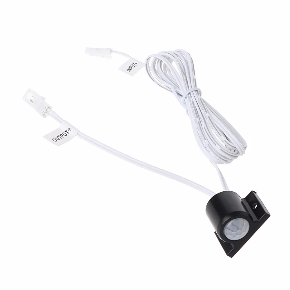 DC 12V светодиодный автоматического включения выключения полосы PIR корпус инфракрасный датчик движения Сенсор переключатель