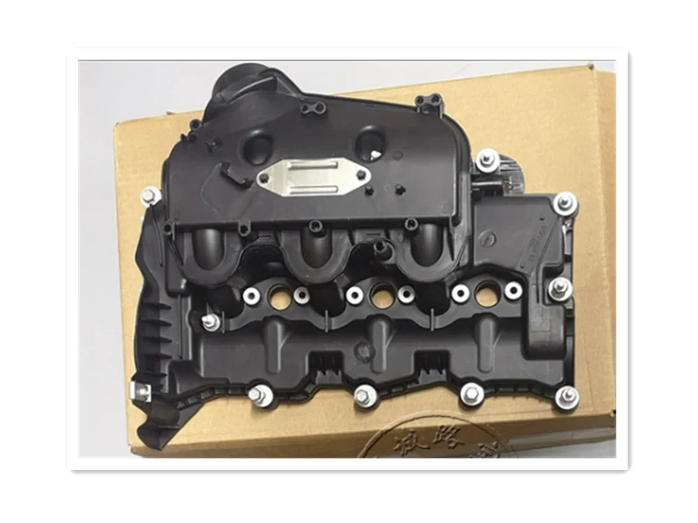 Клапанная крышка двигателя для Land Rover Discovery 4 Mk4 3,0& Range Rover Sport 3,0 Mk4 впускной коллектор - Цвет: LR073585