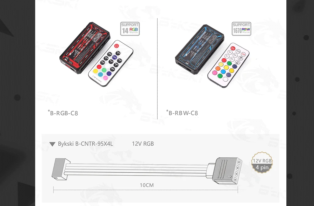 Bykski A-RX58HDMI-X, полное покрытие видеокарты блок водяного охлаждения, для основателя издание RX580 HDMI
