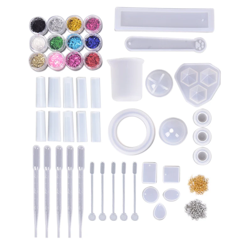 

1Set Epoxy Resin Mold Mix Dropper Sequins Cup DIY Jewelry Making Tools Creative