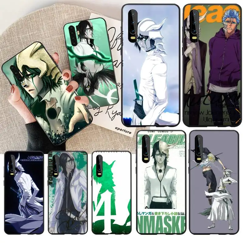 NBDRUICAI японский аниме отбеливатель Ulquiorra черный ТПУ мягкий чехол для телефона Huawei