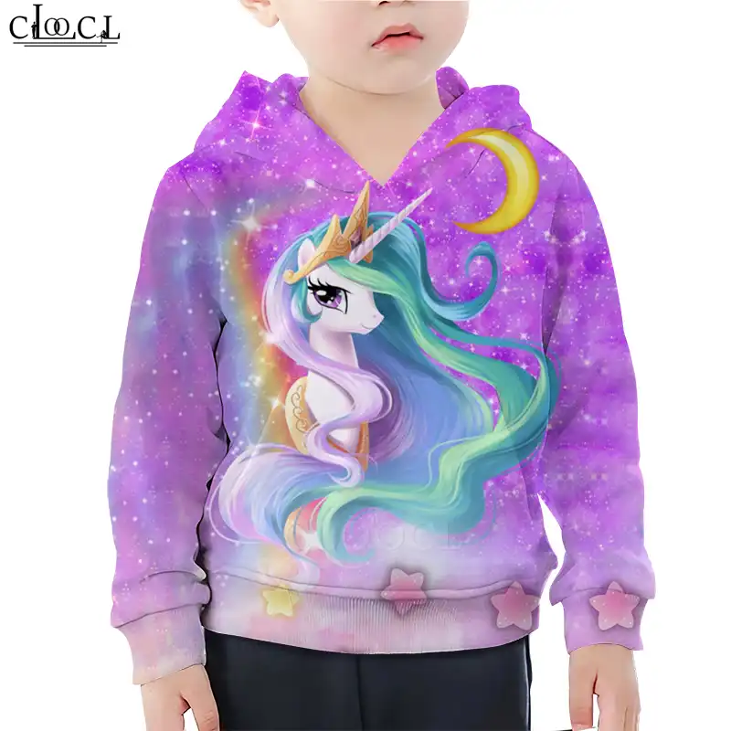 Sudadera unicornio niña Clearance