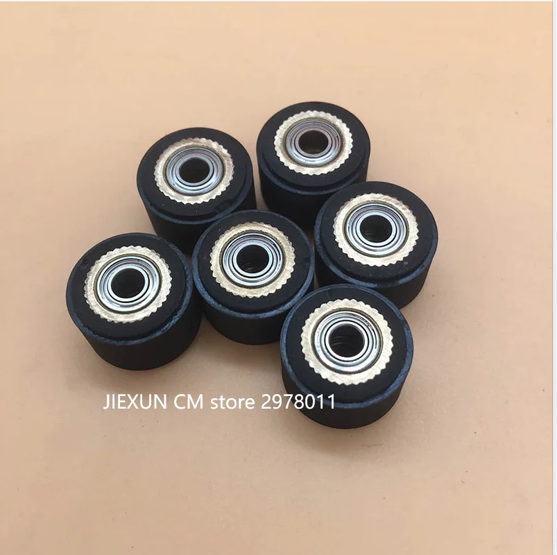 3 Pz Roland Vp540 Vp300 Plotter Da Taglio Pinch Roller Wheel Per Roland Gx24 Gx500 Rs640 Bn-20 Cutter Gomma Rame Pinch Roller