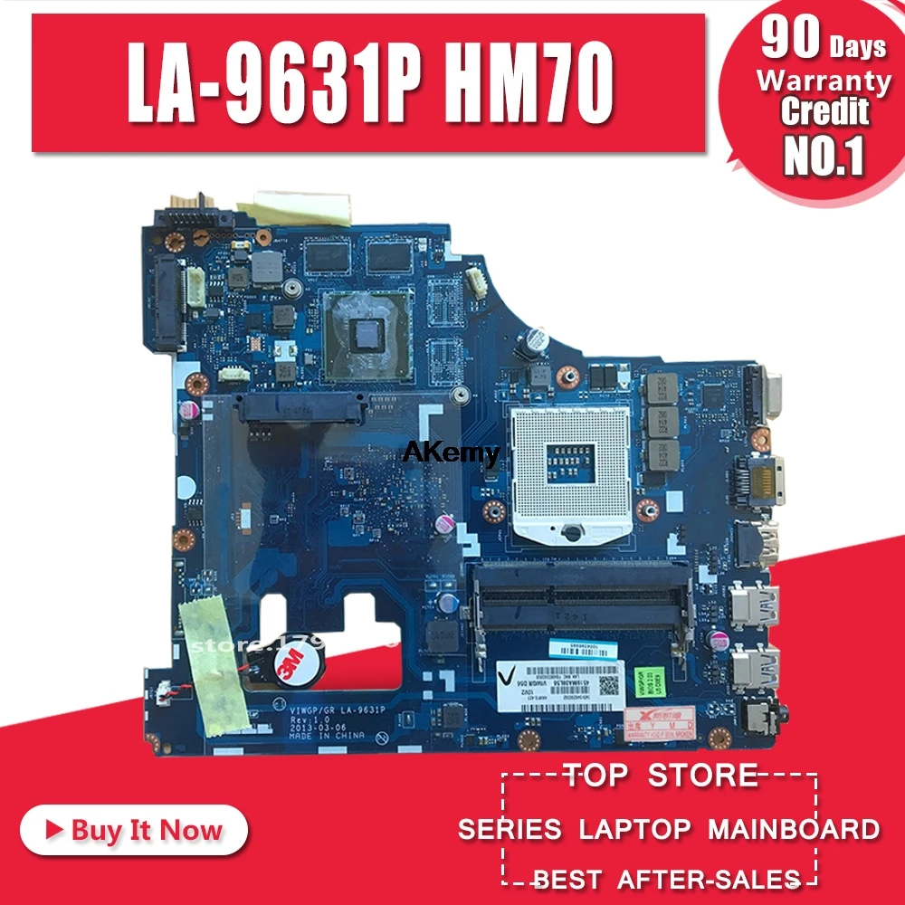 

For Lenovo G500 Laptop Motherboards VIWGP/GR HM70 LA-9631P only fit for Celeron CPU suit for Pentium tested working