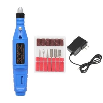 

Electric Nail Drill Polish Kit Professional Manicure Machine Nail Drill Pen Pedicure Tool 6 Drill Bits