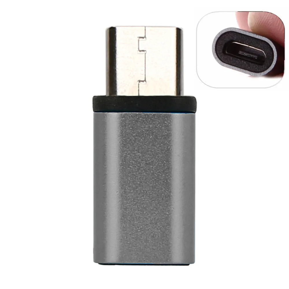 USB-C type-C к Micro USB адаптер для зарядки данных для Samsung Galaxy S8 Синхронизация зарядки и передачи данных Реверсивный дизайн