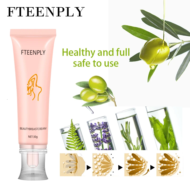 FTEENPLY крем для увеличения груди эффективная укрепляющая подтяжка полная