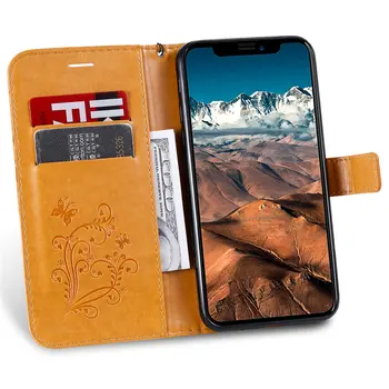 Butterfly Leather Wallet Case for iPhone 11/11 Pro/11 Pro Max 1