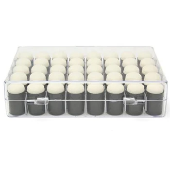 

40Pcs Finger Sponge Dauber Painting Ink Pad Stamping Brush Craft Case Art Tools With Box Office School Darwing Diy Craft