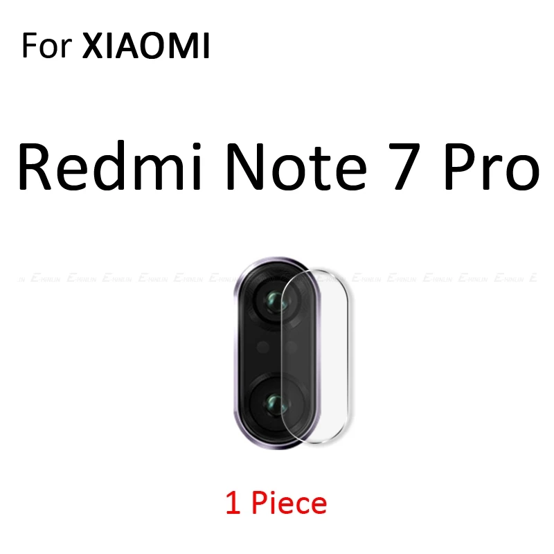 For Redmi Note 7 Pro Задняя Камера защитная крышка объектива закаленное Стекло чехол для Xiaomi mi 9 8 до 9 лет A3 A2 Lite Red mi Note 8, 7 6 5 10 Pro 6A S2 mi x Max 3 - Цвет: For Redmi Note 7 Pro