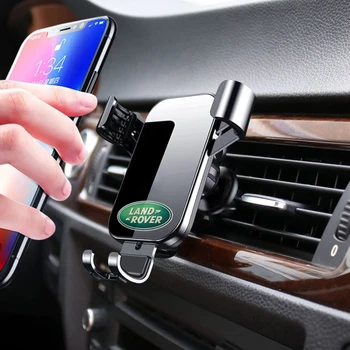 

1Pcs Car Phone Holder 360 Rotation Bracket Car vent Stand Accessories For Land Rover Range Rover Freelander Evoque Defender SV