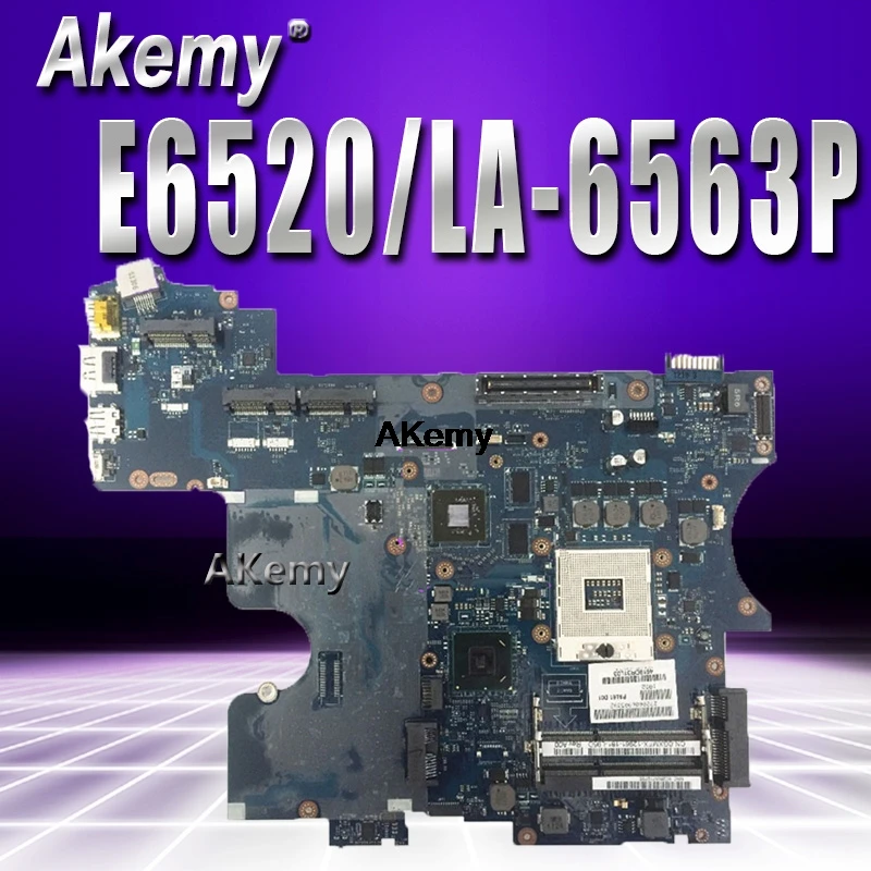 

For Dell Latitude E6520 Motherboard 0GXMFX 0TJC14 LA-6563P REV1.0 Laptop Motherboard tested 100% work Free shipping