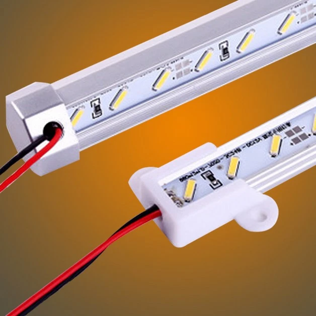 7020 LED Bar Light U / V Groove LED Rigid Strip Bar Light Jewelry lamp DC  12V 36LEDS/0.5M LED Tube Hard LED Strip